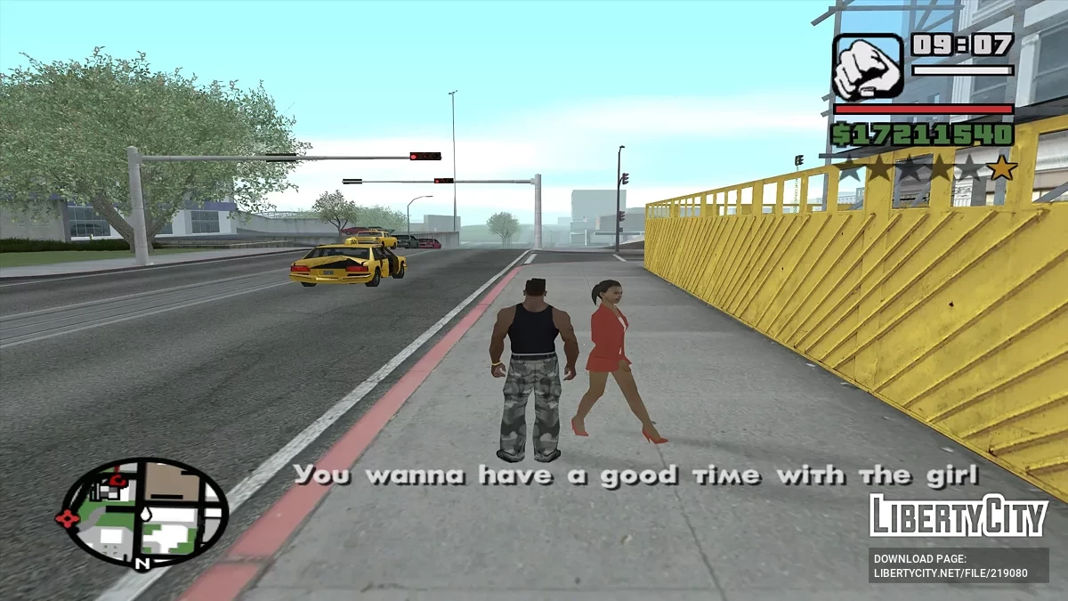 Целуй девушек и получай деньги / GTA San Andreas