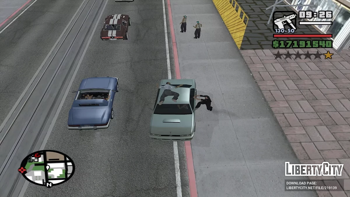 Автомобильный замок / GTA San Andreas