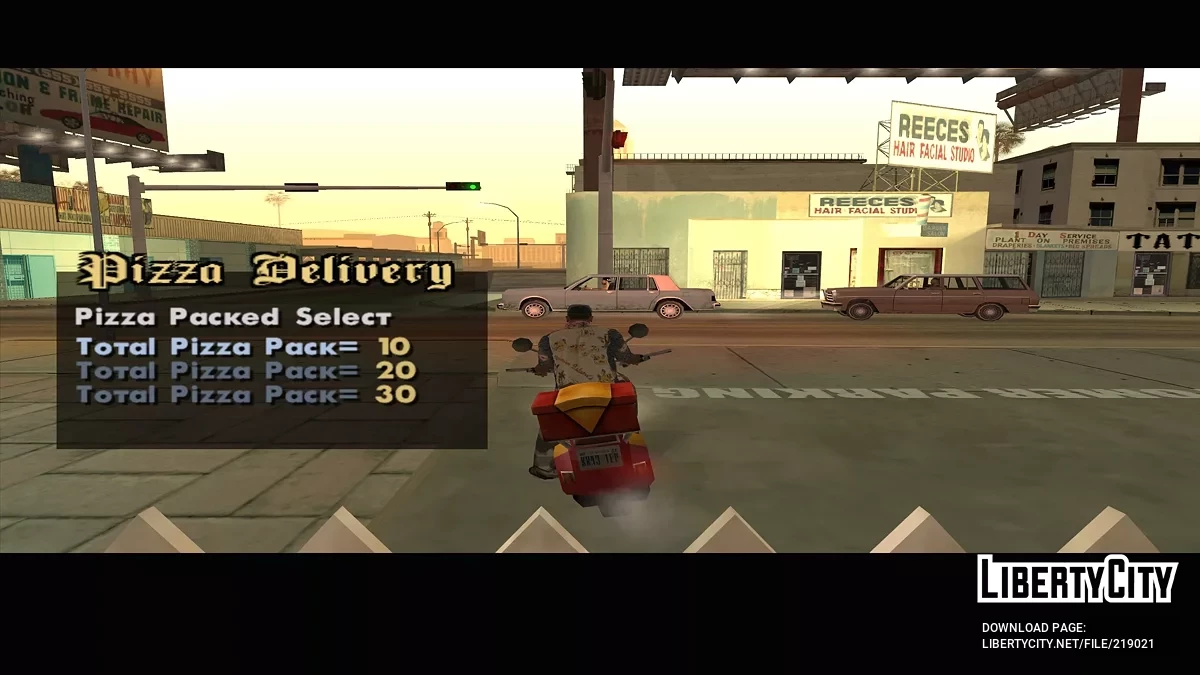 Доставщик пиццы / GTA San Andreas