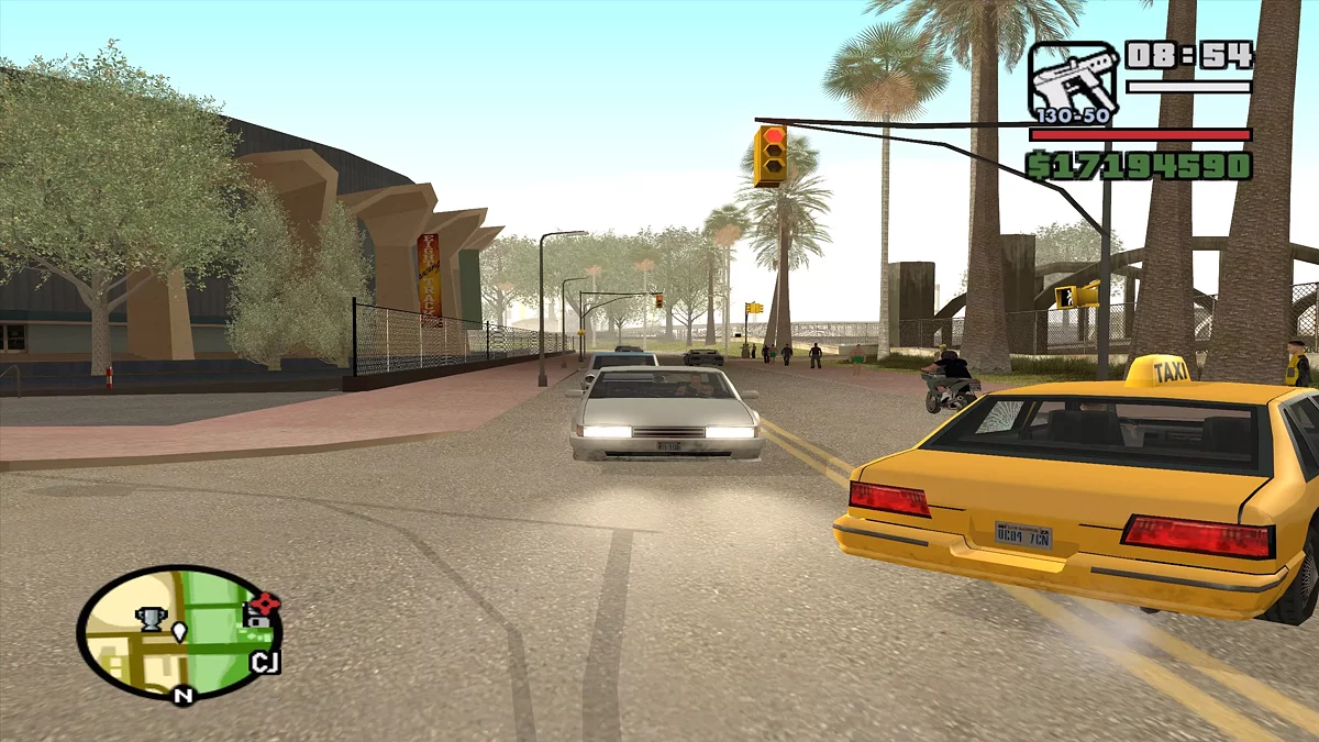 Управление автомобилем / GTA San Andreas