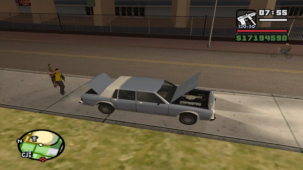 Управление автомобилем / GTA San Andreas
