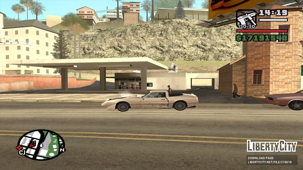 Реалистичная поломка двигателя / GTA San Andreas