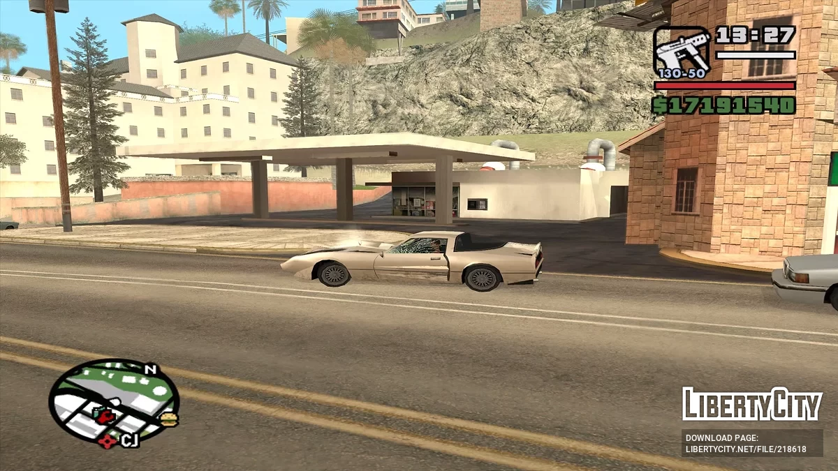 Реалистичная поломка двигателя / GTA San Andreas