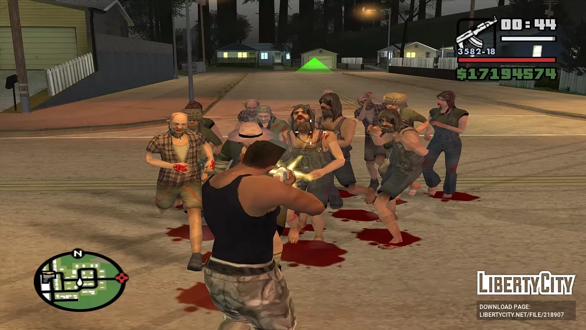 Инфекция в Паломино Крик / GTA San Andreas