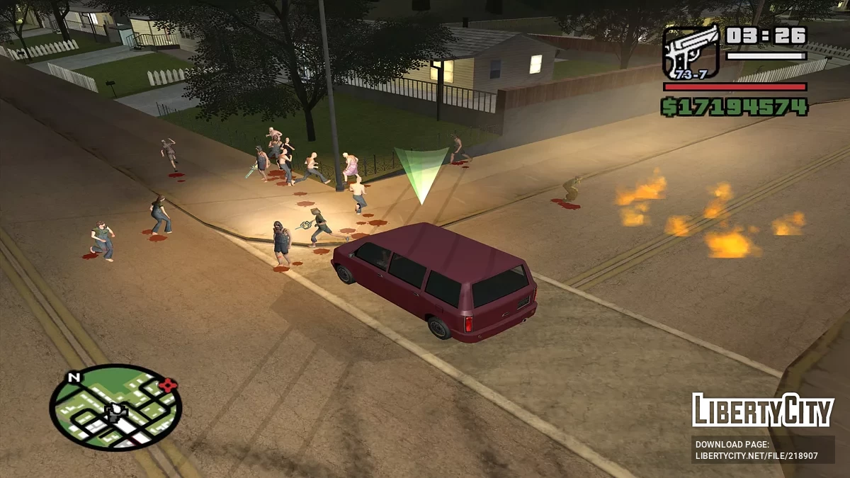 Инфекция в Паломино Крик / GTA San Andreas