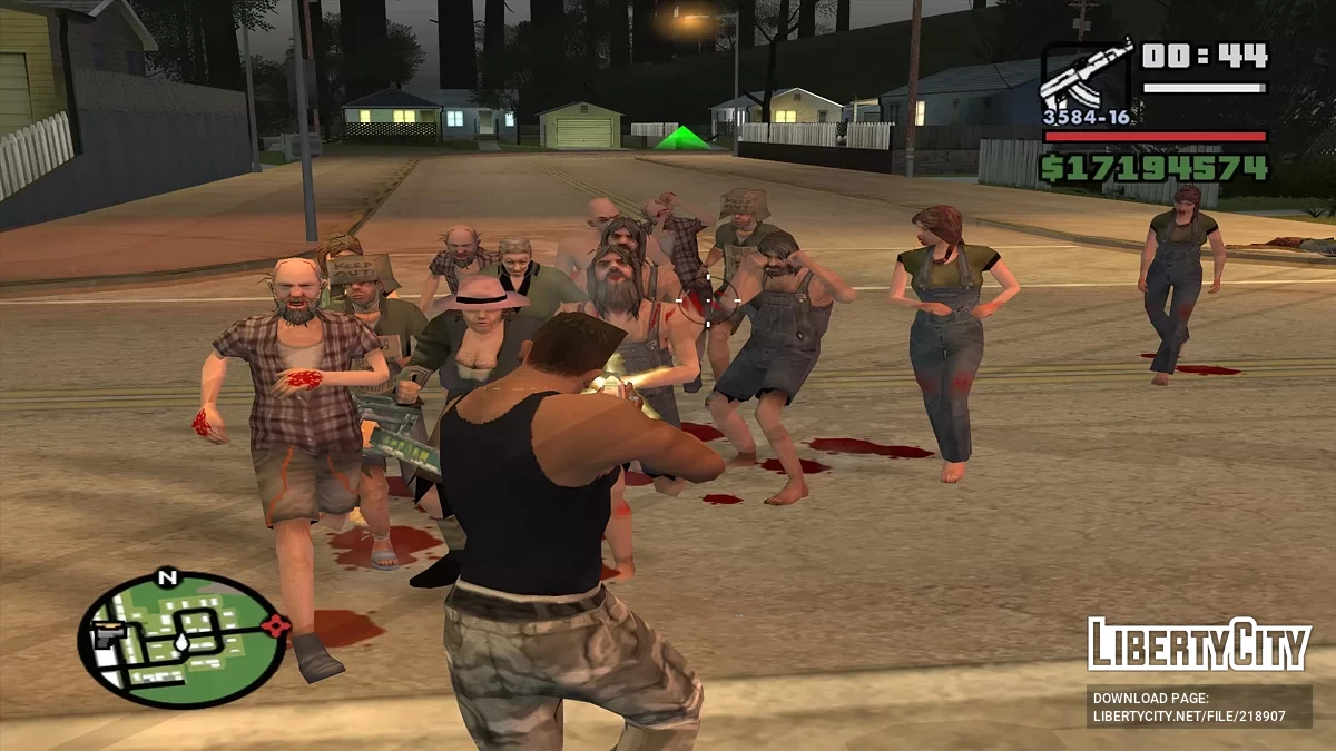 Инфекция в Паломино Крик / GTA San Andreas