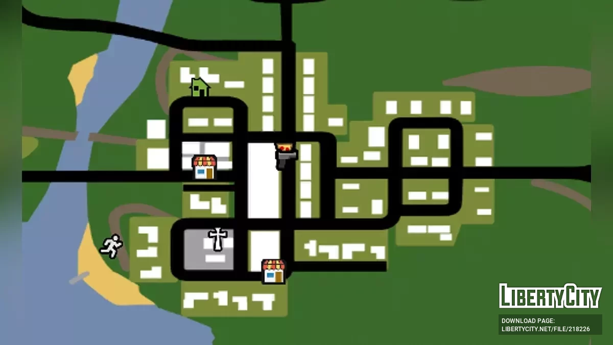 Больше иконок на радаре / GTA San Andreas
