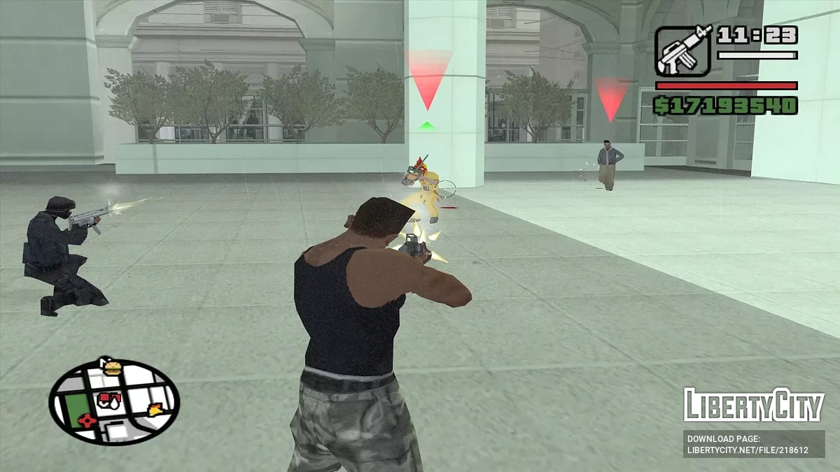 Нападение на Zombtech Corporation / GTA San Andreas