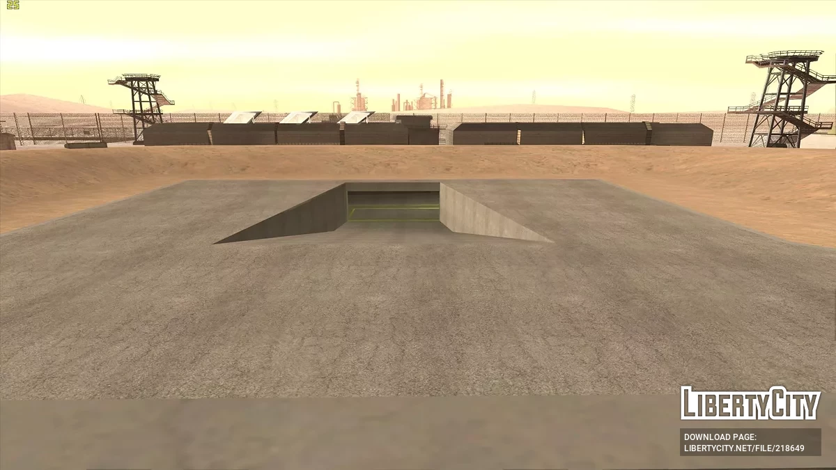 Открытая Зона 69 (без ворот) / GTA San Andreas