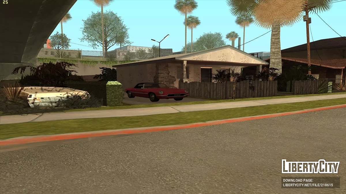 Оживленный Grove Street / GTA San Andreas