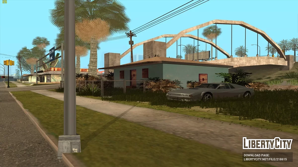 Оживленный Grove Street / GTA San Andreas