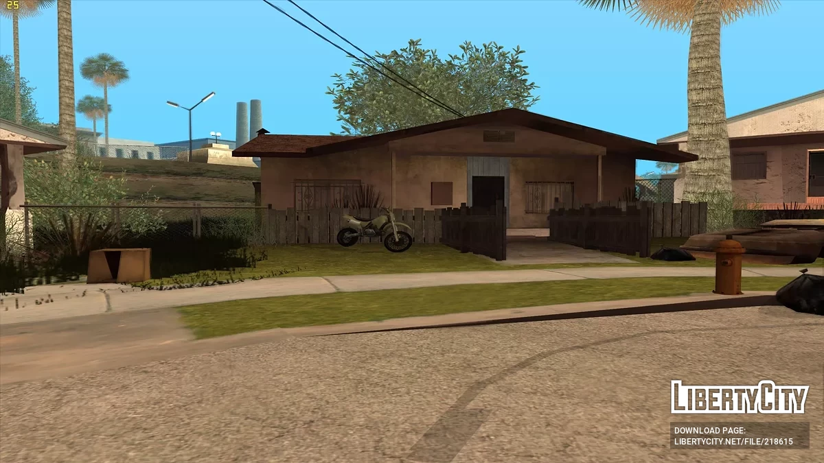 Оживленный Grove Street / GTA San Andreas