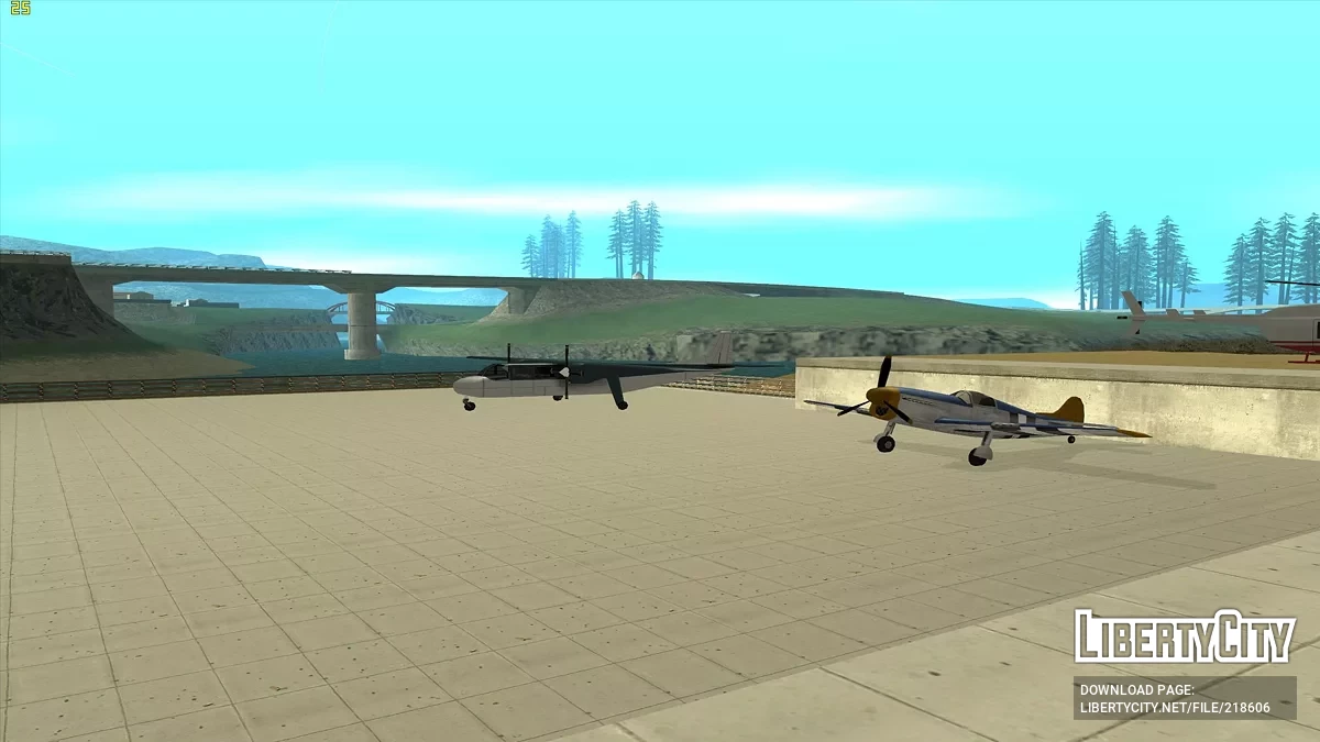 Парк транспорта в Las Venturas / GTA San Andreas