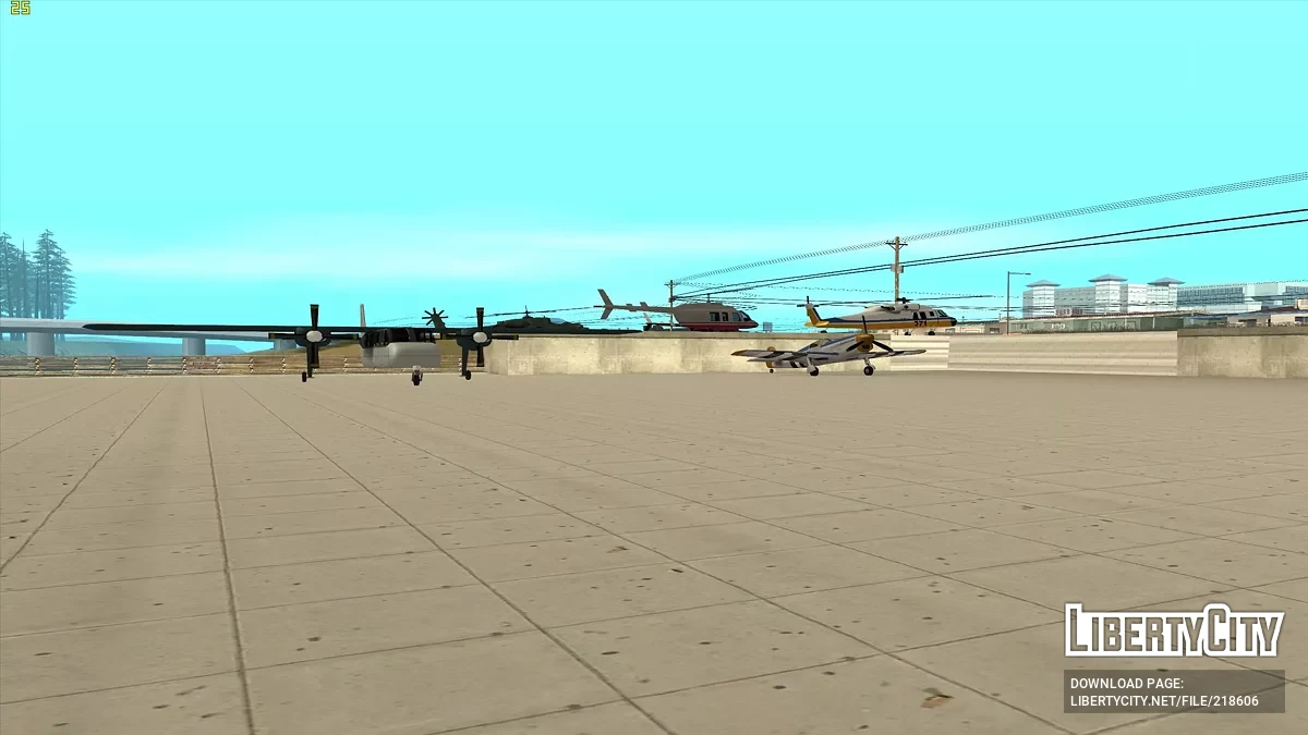 Парк транспорта в Las Venturas / GTA San Andreas