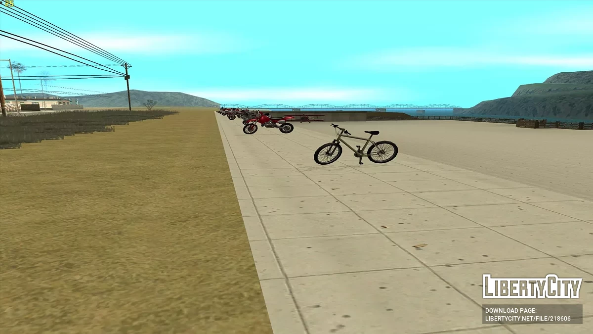Парк транспорта в Las Venturas / GTA San Andreas