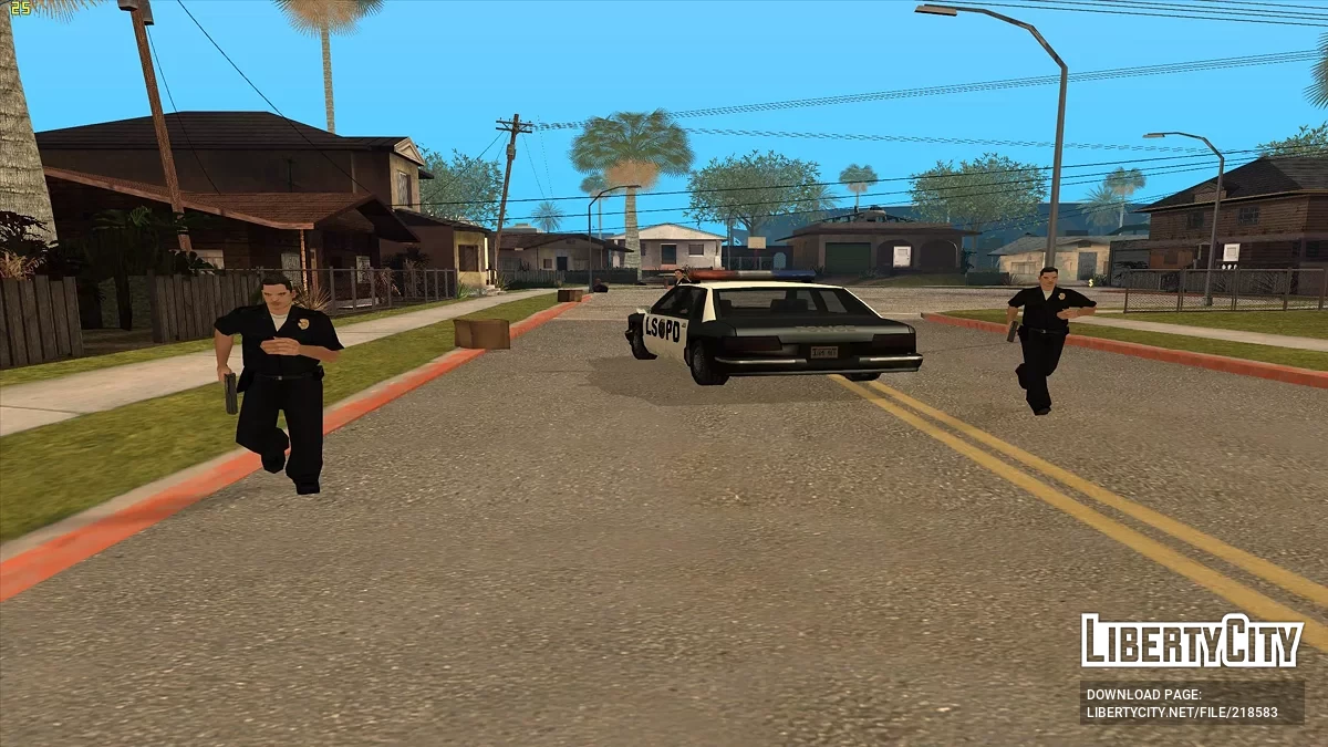 Полицейское подкрепление / GTA San Andreas