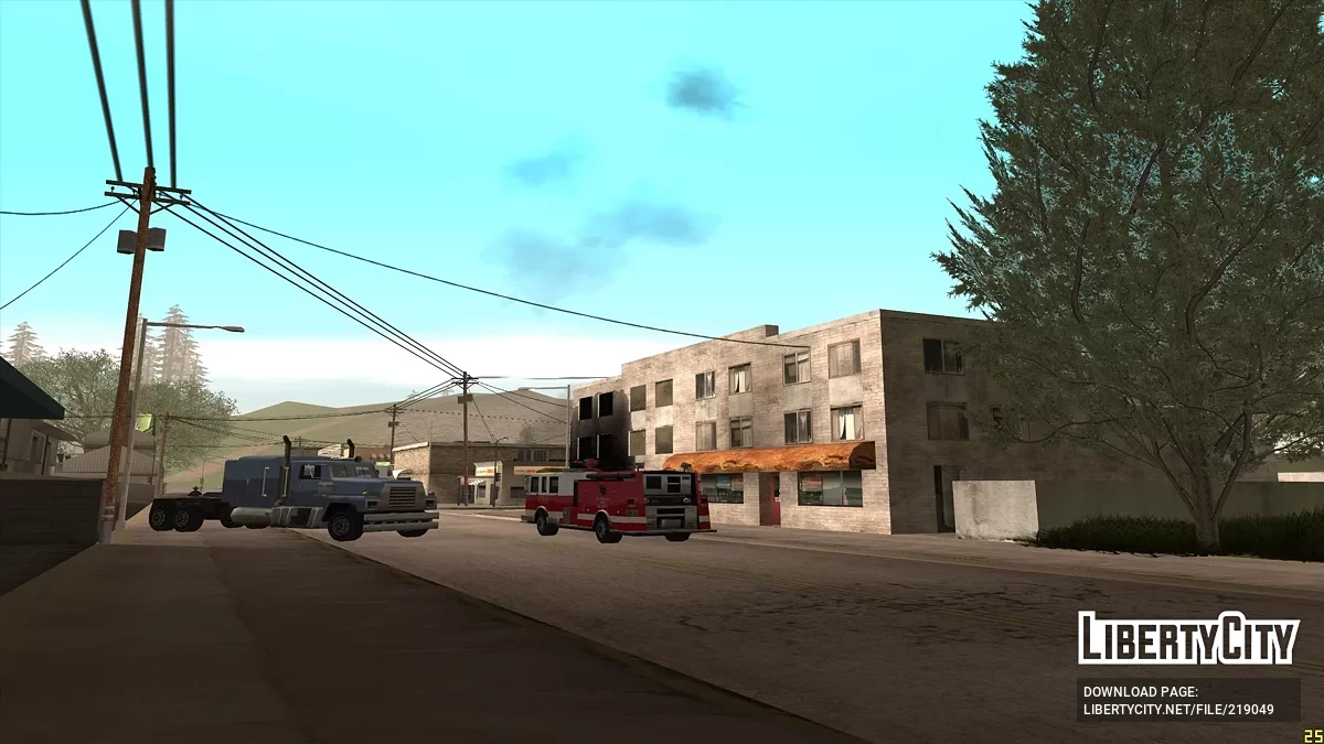 Пожар в Монтгомерии / GTA San Andreas