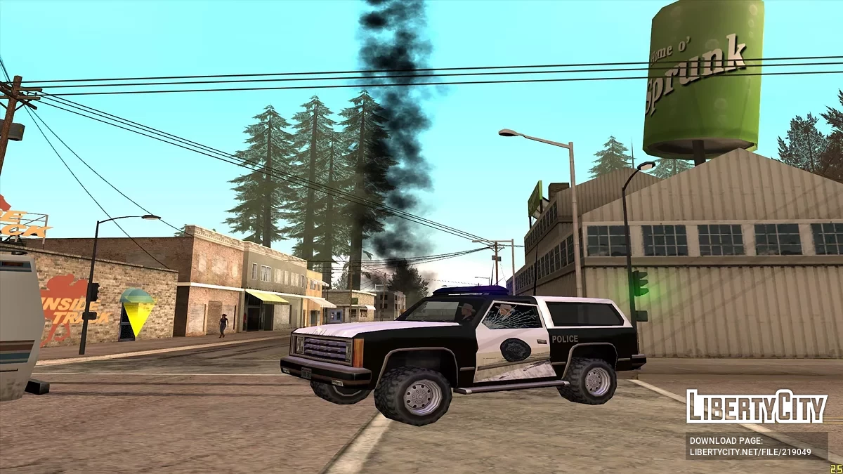 Пожар в Монтгомерии / GTA San Andreas
