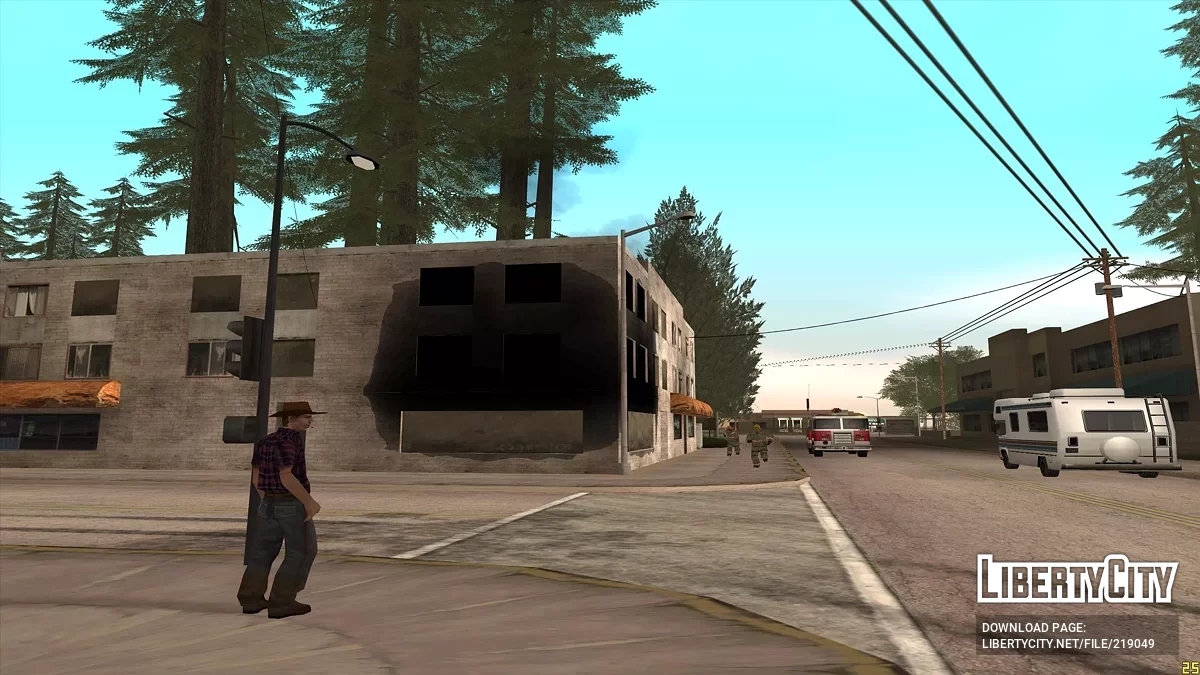 Пожар в Монтгомерии / GTA San Andreas