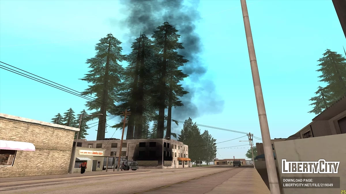 Пожар в Монтгомерии / GTA San Andreas
