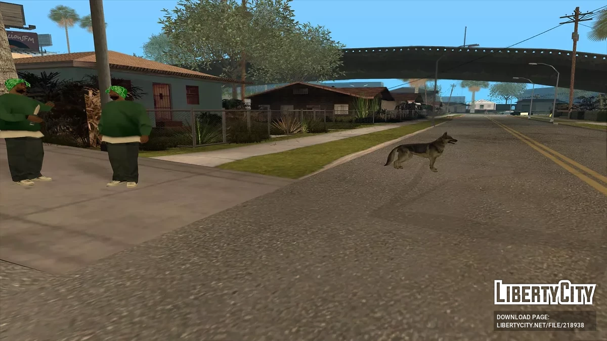 Пёс - Пушистый друг / GTA San Andreas