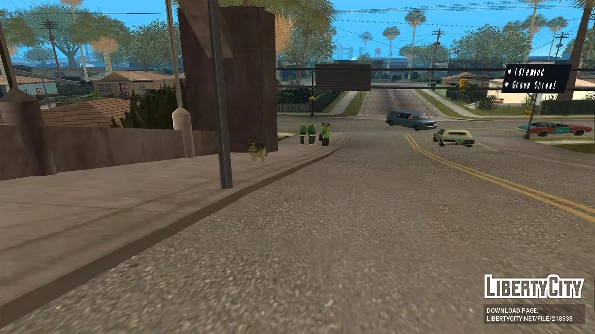 Пёс - Пушистый друг / GTA San Andreas