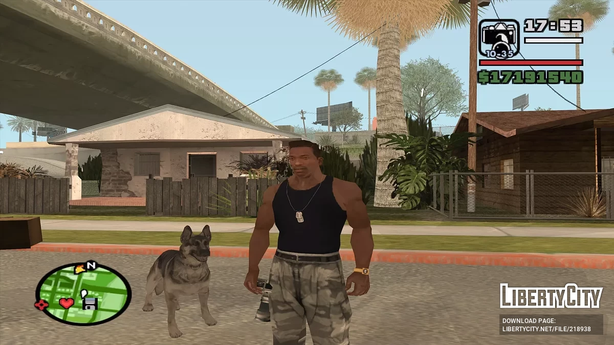 Пёс - Пушистый друг / GTA San Andreas