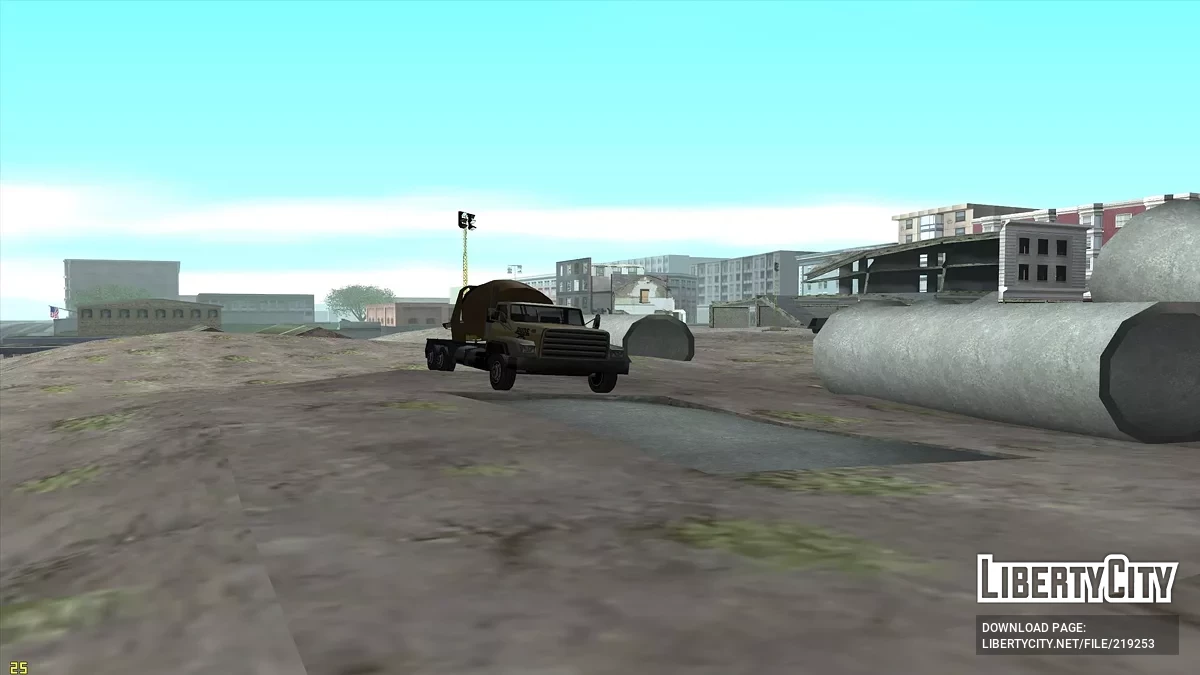 Техника на стройке / GTA San Andreas