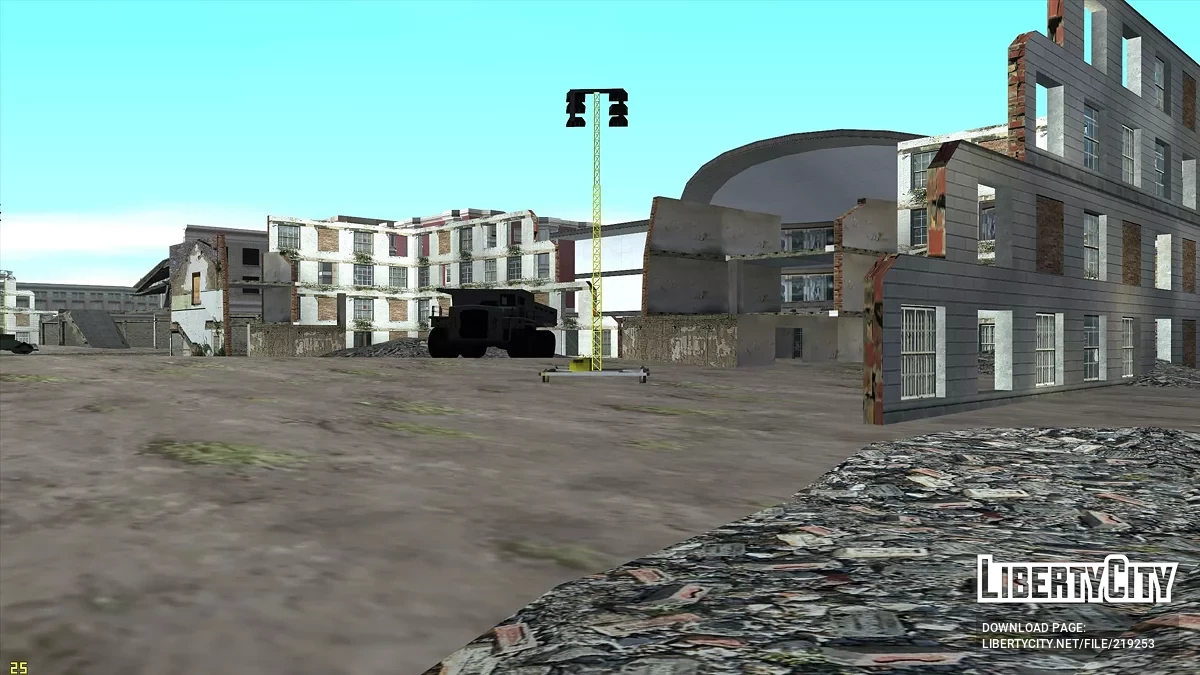 Техника на стройке / GTA San Andreas