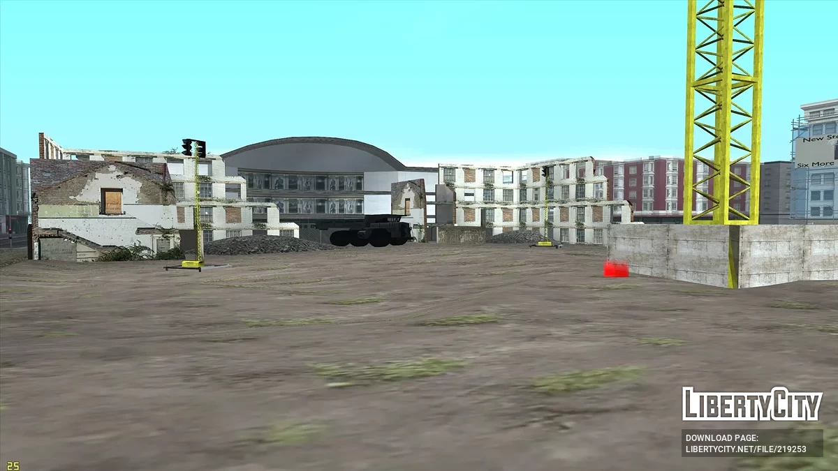 Техника на стройке / GTA San Andreas