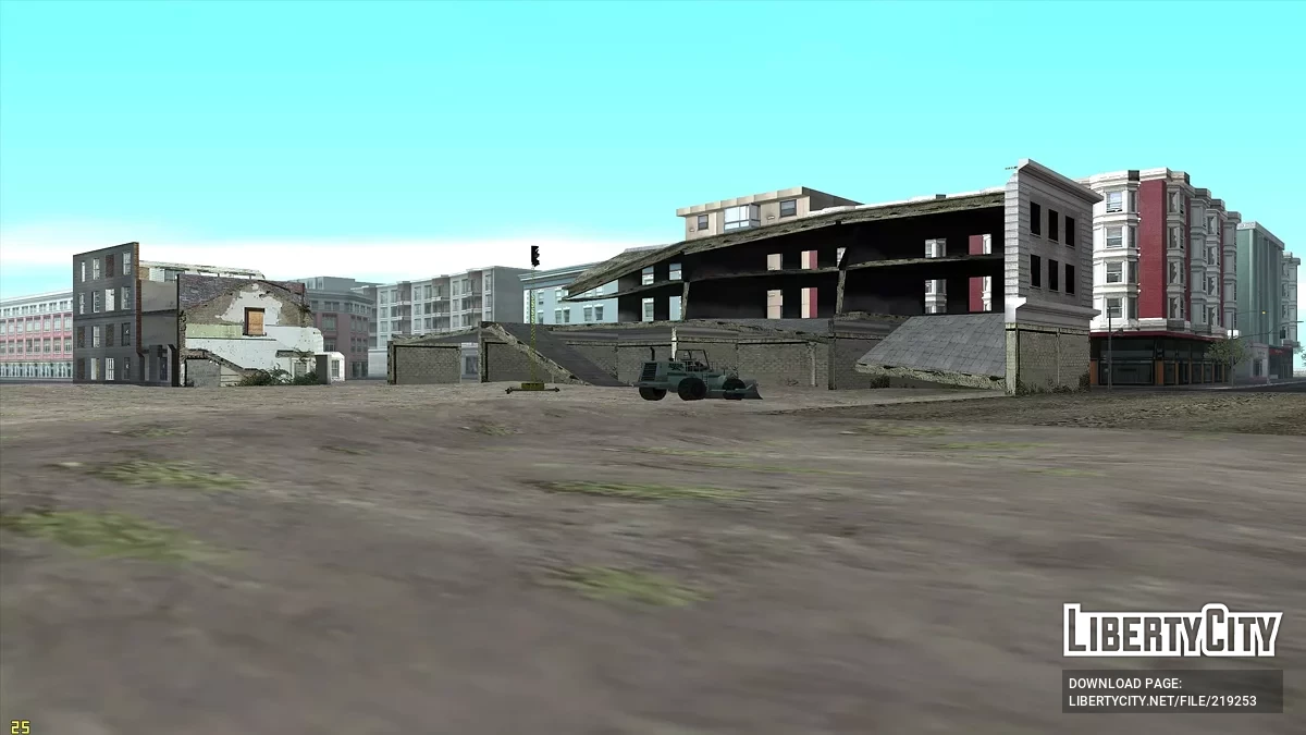 Техника на стройке / GTA San Andreas