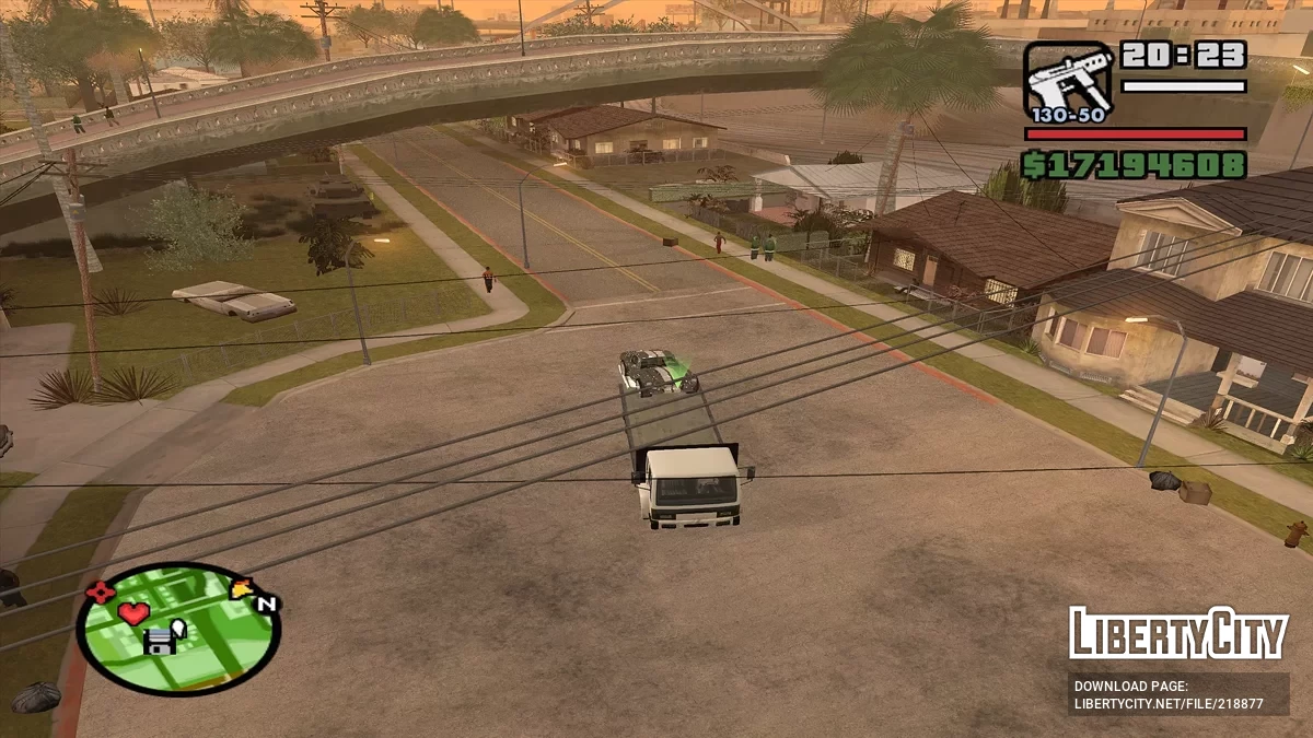 Возможность вызывать эвакуатор / GTA San Andreas