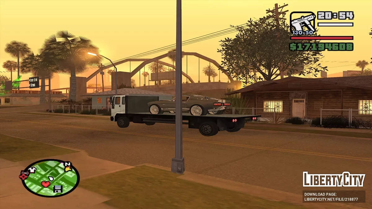 Возможность вызывать эвакуатор / GTA San Andreas