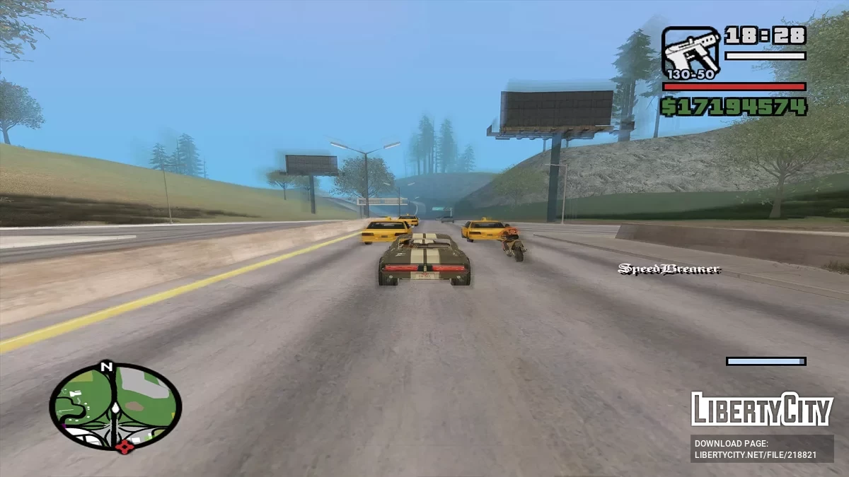 SpeedBreaker - Замедление в движении / GTA San Andreas