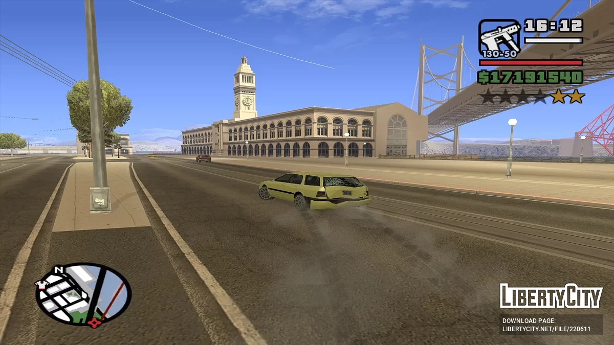 Динамический ограничитель скорости / GTA San Andreas