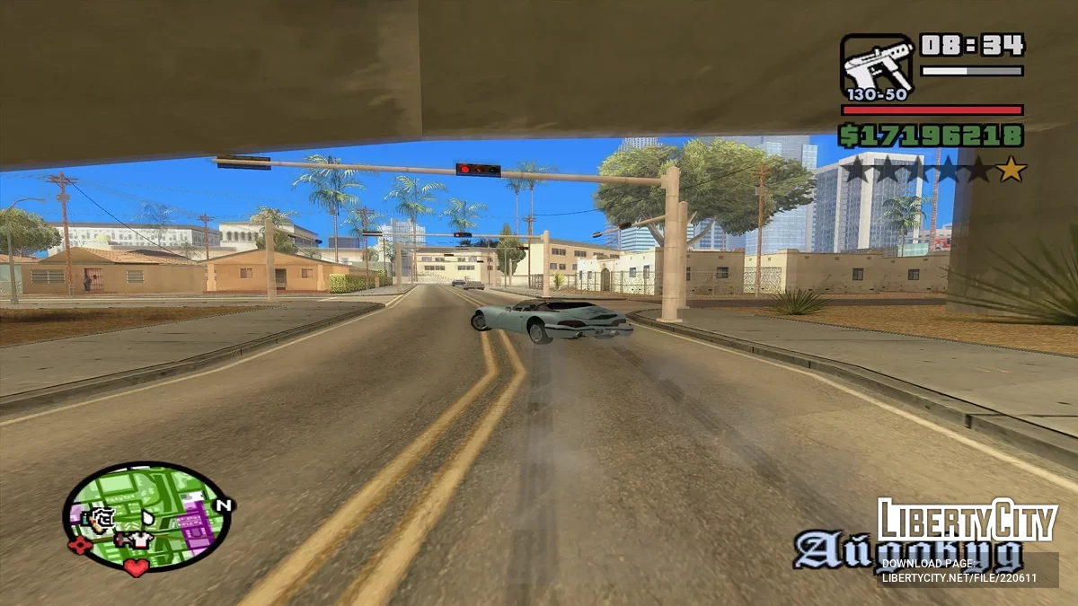 Динамический ограничитель скорости / GTA San Andreas