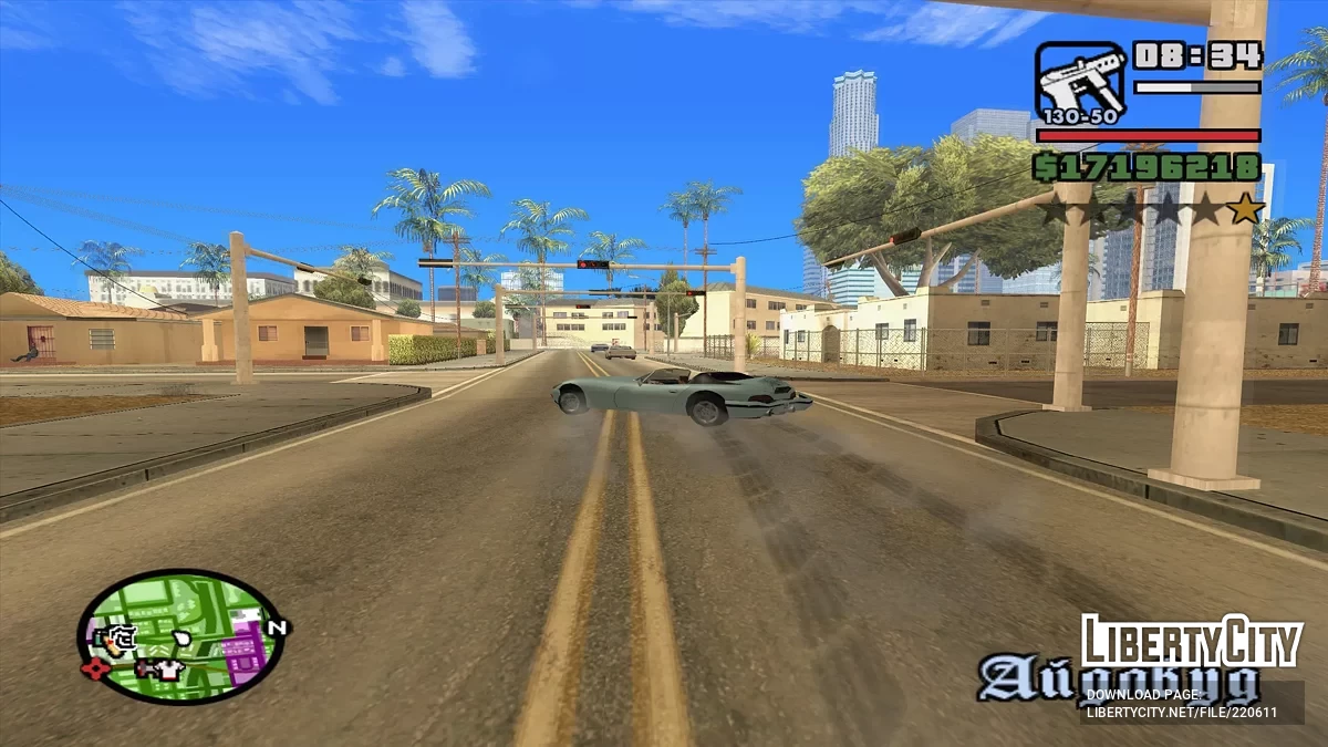 Динамический ограничитель скорости / GTA San Andreas