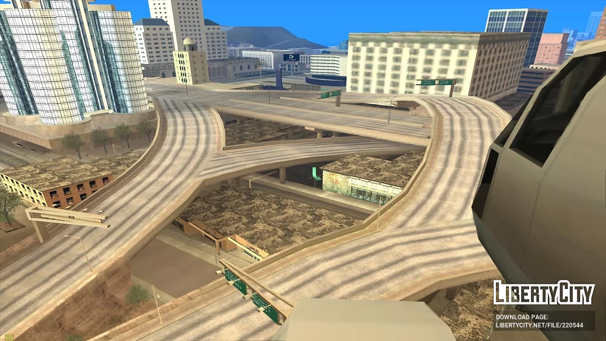 Полет на вертолете с оружием / GTA San Andreas