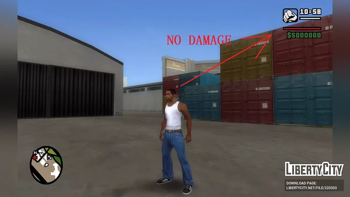 Реалистичный кувырок после приземления / GTA San Andreas