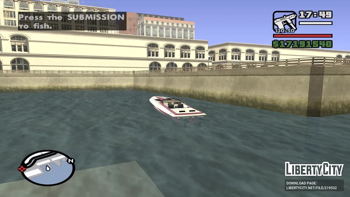 Возможность рыбачить / GTA San Andreas