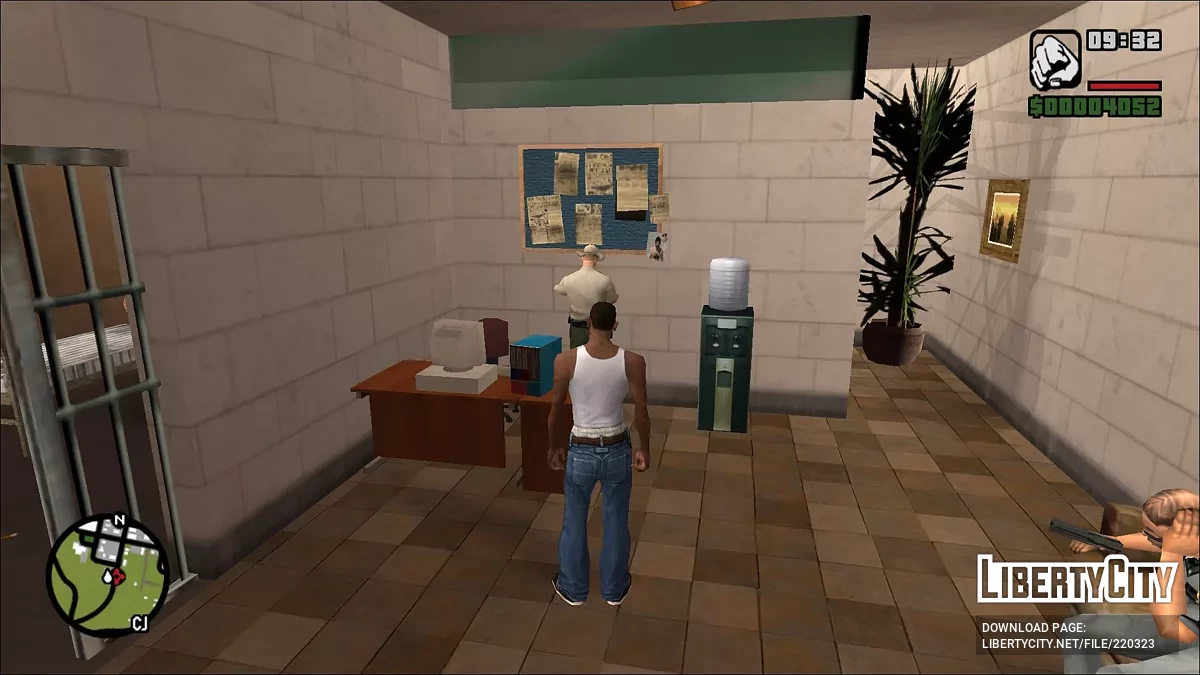 Интерьер офиса Шерифа Полиции / GTA San Andreas
