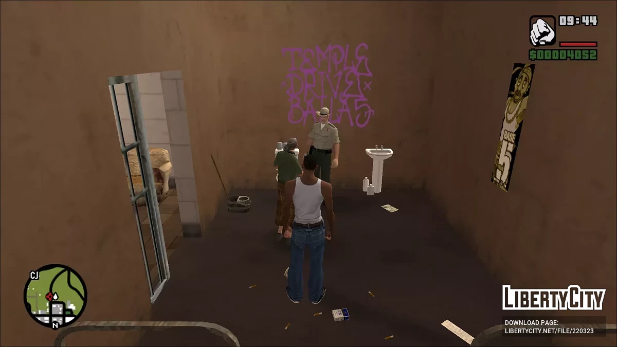 Интерьер офиса Шерифа Полиции / GTA San Andreas