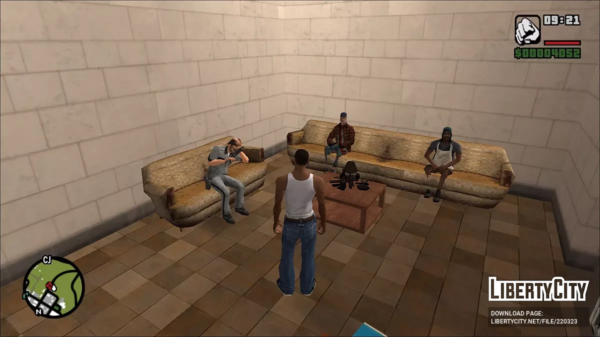 Интерьер офиса Шерифа Полиции / GTA San Andreas