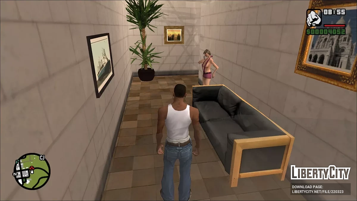 Интерьер офиса Шерифа Полиции / GTA San Andreas