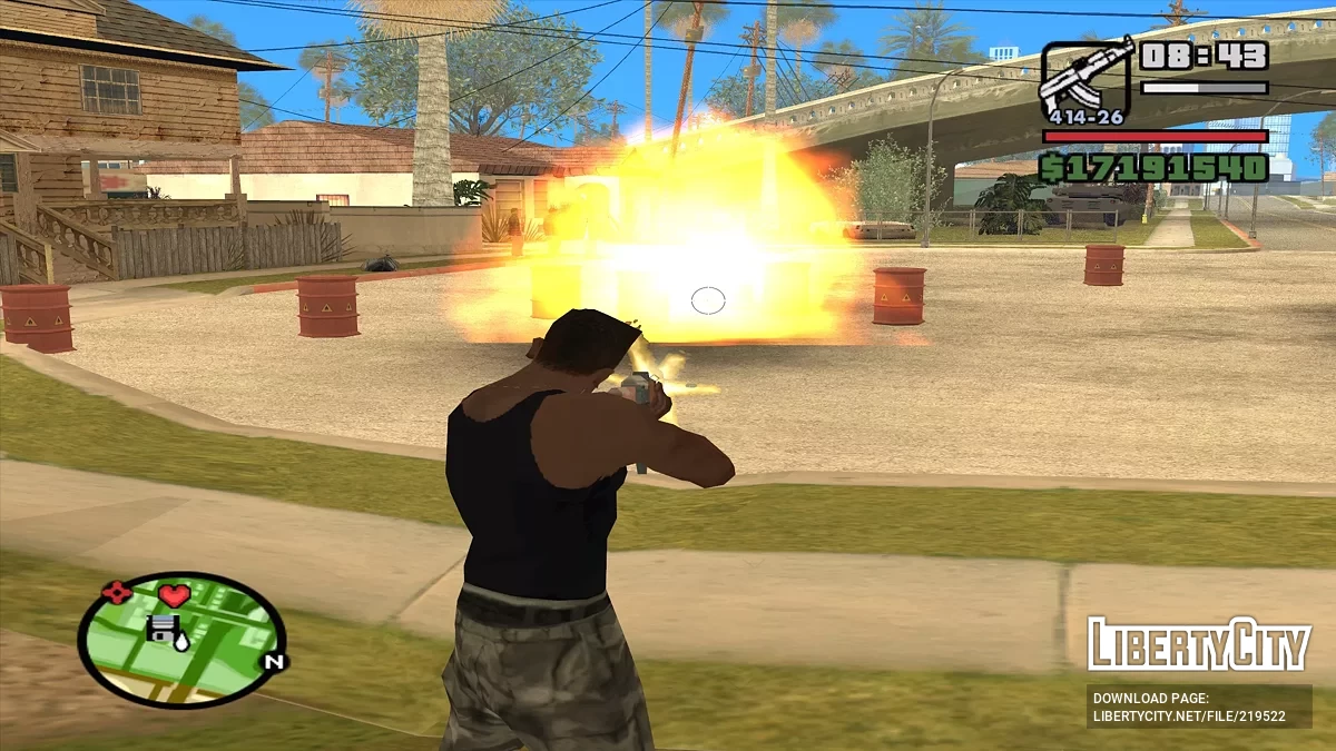 Спавнер красных бочек / GTA San Andreas