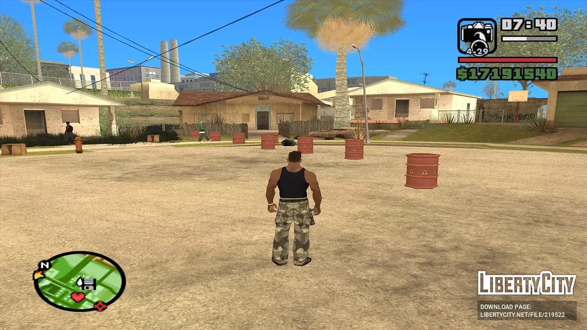 Спавнер красных бочек / GTA San Andreas