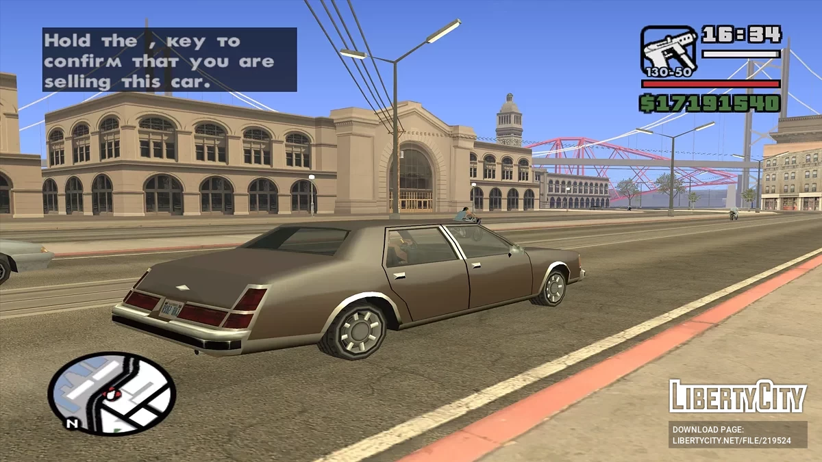 Телепортация на автомобиле / GTA San Andreas