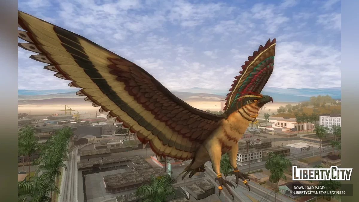 Возможность превращаться в сокола / GTA San Andreas