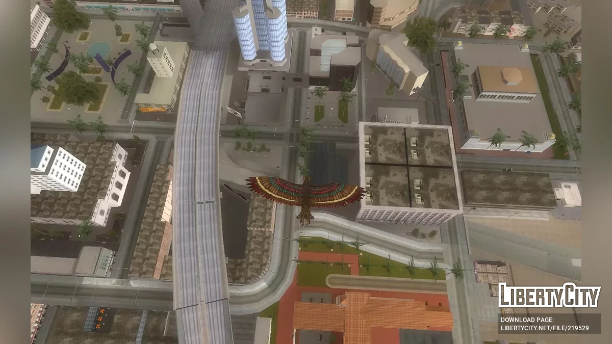 Возможность превращаться в сокола / GTA San Andreas
