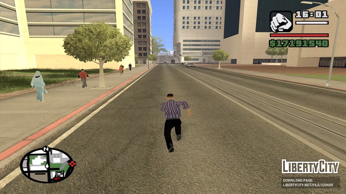 Вселяйся в прохожих / GTA San Andreas
